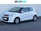Citroen C1 occasion Blanc année 2019 boite Manuelle Annonce Citroen C1 occasion Essence VTi 72 S&S Feel 3p E6.d-TEMP à Lescar