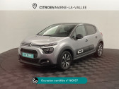 Citroen C3 occasion année 2021 boite Manuelle Annonce Citroen C3 occasion Essence 1.2 PureTech 110ch S&S Shine 124g à Montévrain