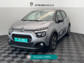 Citroen C3 occasion année 2022 boite Manuelle Annonce Citroen C3 occasion Essence 1.2 PureTech 83ch S&S Feel Pack à Mareuil-lès-Meaux