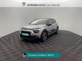 Citroen C3 occasion année 2021 boite Manuelle Annonce Citroen C3 occasion Essence 1.2 PureTech 83ch S&S Shine Pack 123g à Montévrain