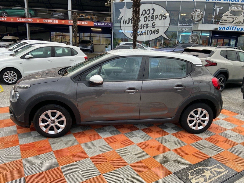 Citroen C3 BlueHDi 100 BV6 YOU ! Ecran Radar Toit Blanc 2023 - photo n°10 Citroen C3 BlueHDi 100 BV6 YOU ! Ecran Radar Toit Blanc  occasion à Lescure-d'Albigeois - photo n°10