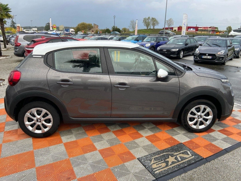 Citroen C3 BlueHDi 100 BV6 YOU ! Ecran Radar Toit Blanc 2023 - photo n°4 Citroen C3 BlueHDi 100 BV6 YOU ! Ecran Radar Toit Blanc  occasion à Lescure-d'Albigeois - photo n°4