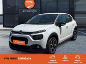 Citroen C3 occasion année 2024 boite Manuelle Annonce Citroen C3 occasion Diesel bluehdi 100 ch bvm6 Plus à Mérignac