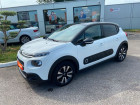 Citroen C3 occasion Blanc année 2020 boite Automatique Annonce Citroen C3 occasion Essence PureTech 110 EAT6 SHINE Caméra JA 16 à Carcassonne