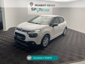 Citroen C3 occasion année 2022 boite Manuelle Annonce Citroen C3 occasion Essence PURETECH 83 S&S BVM5 FEEL BUSINESS à Meaux