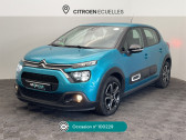 Citroen C3 occasion année 2022 boite Manuelle Annonce Citroen C3 occasion Essence PURETECH 83 S&S BVM5 FEEL PACK à Écuelles