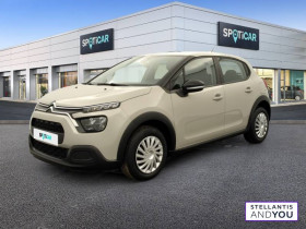 Citroen C3 occasion 2022 mise en vente à GENESTON par le garage SPOTICAR STELLANTIS & YOU GENESTON - photo n°1
