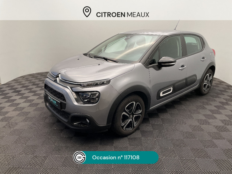 Citroen C3 PURETECH 83CH, BOITE MANUELLE, PLUS 2023 Citroen C3 PURETECH 83CH, BOITE MANUELLE, PLUS  occasion à Mareuil-lès-Meaux