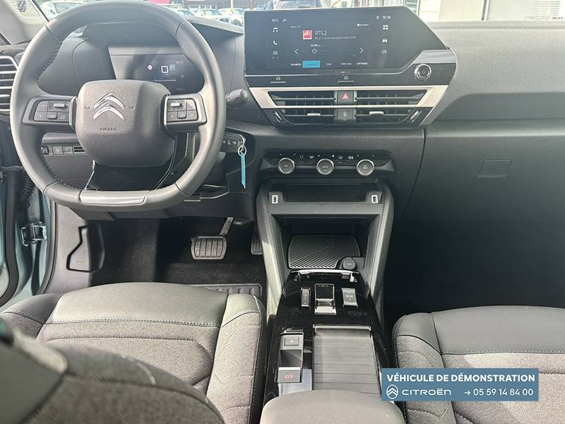 Citroen C4 e-C4 136 ch autonomie standard  Automatique Plus 5p 2024 - photo n°15 Citroen C4 e-C4 136 ch autonomie standard  Automatique Plus 5p  occasion à Lescar - photo n°15