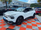 Citroen C4 occasion Blanc année 2021 boite Automatique Annonce Citroen C4 occasion Diesel NEW BlueHDi 130 EAT8 SHINE GPS Full LED ADML JA18 ACC Highwa à Lescure-d'Albigeois