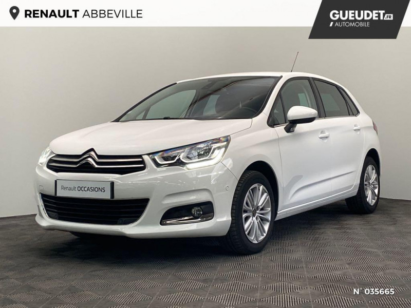 Citroen C4 occasion Essence à Abbeville 80 Blanc annonce n°21472382