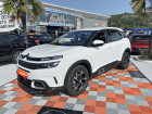 Citroen C5 Aircross occasion Blanc année 2020 boite Automatique Annonce Citroen C5 Aircross occasion Diesel BlueHDi 130 EAT8 FEEL GPS JA 18 à Lescure-d'Albigeois