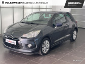 Citroen DS3 occasion année 2014 boite Manuelle Annonce Citroen DS3 occasion Diesel DS3 HDi 70 So Chic à Mareuil-lès-Meaux