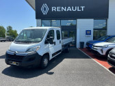 Citroen Jumper occasion année 2016 boite Manuelle Annonce Citroen Jumper occasion Diesel Benne Confort 35 L3 2.2 HDi 16V - 130 III PLATEAU DOUBLE CA à Bessières