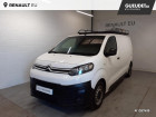 Citroen Jumpy occasion Blanc année 2018 boite Manuelle Annonce Citroen Jumpy occasion Diesel M 1.5 BlueHDi 100ch S&S Cabine Approfondie Fixe Control à Eu