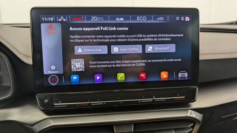 Cupra Formentor 1.4 e-HYBRID 204 ch DSG6 Business Edition  occasion � SAINT-GREGOIRE - photo n�18