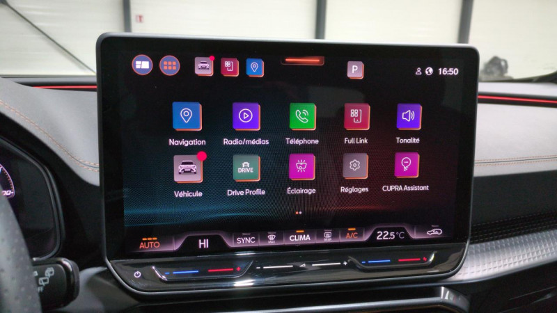 Cupra Formentor 1.5 etsi hybrid 150 ch bva dsg7 v + camera 360 + navigation   occasion � Ganges - photo n�16