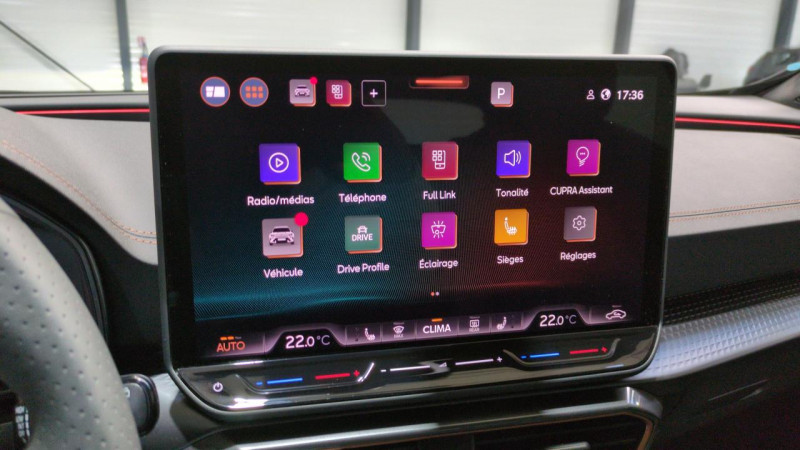 Cupra Formentor 1.5 etsi hybrid 150 ch dsg7 v + sieges chauffants  occasion  Ganges - photo n15