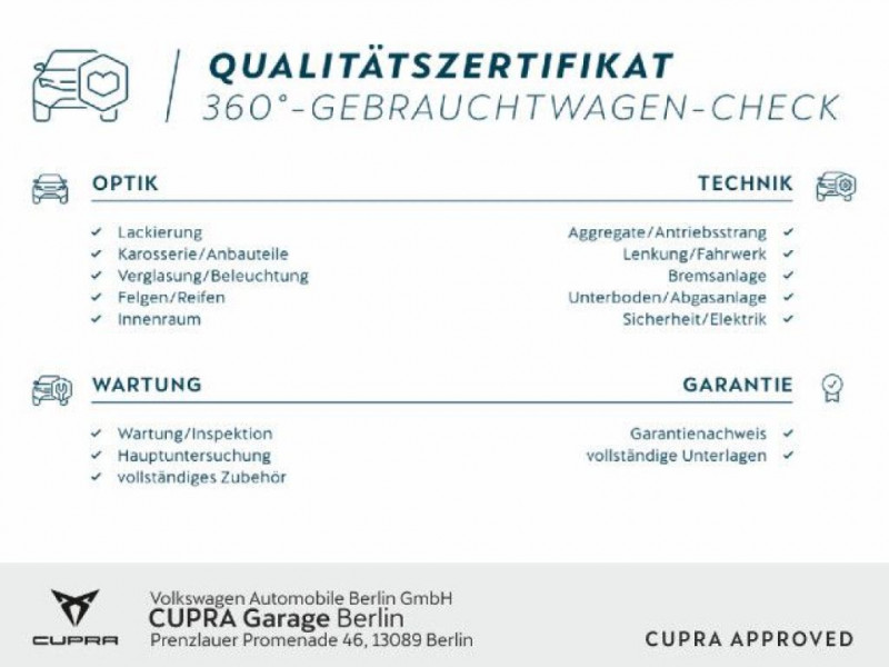 Cupra Formentor VZ 1.4 TSI DSG e-HYBRID Navi LED SHZ  occasion  L'Union - photo n7