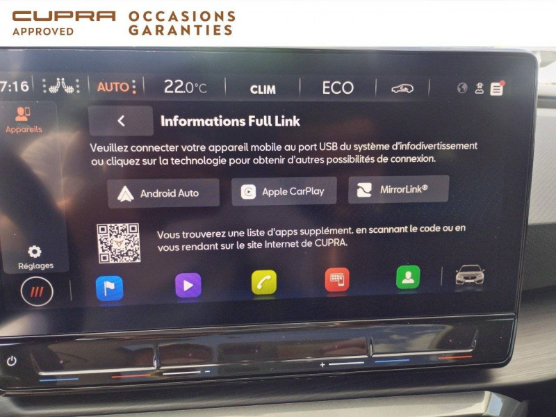 Cupra Leon Sportstourer Leon Sportstourer 1.4 e-HYBRID 204 ch DSG6 V 5p  occasion  Onet-le-Chteau - photo n16