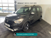 Dacia Dokker occasion année 2018 boite Manuelle Annonce Dacia Dokker occasion Diesel 1.5 Blue dCi 95ch Stepway à Berck