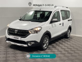 Dacia Dokker occasion année 2018 boite Manuelle Annonce Dacia Dokker occasion Diesel 1.5 dCi 90ch Stepway à Évreux