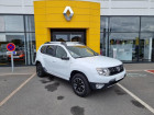 Dacia Duster occasion Blanc année 2017 boite Automatique Annonce Dacia Duster occasion Diesel dCi 110 EDC 4x2 Black Touch 2017 à LAMBALLE