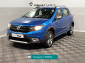 Dacia Sandero occasion année 2019 boite Manuelle Annonce Dacia Sandero occasion Essence 0.9 TCe 90ch Stepway -18 à Évreux
