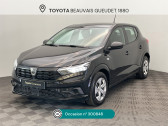 Dacia Sandero occasion année 2022 boite Manuelle Annonce Dacia Sandero occasion Essence 1.0 SCe 65ch Confort -22 à Beauvais