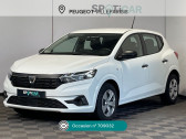 Dacia Sandero occasion année 2022 boite Manuelle Annonce Dacia Sandero occasion Essence 1.0 SCe 65ch Essential à Villeparisis