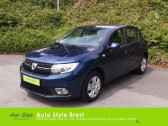 Dacia Sandero occasion année 2019 boite Manuelle Annonce Dacia Sandero occasion Essence 1.0 SCe 75ch Lauréate -18 à Brest