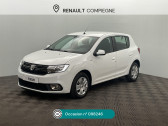 Dacia Sandero occasion année 2020 boite Manuelle Annonce Dacia Sandero occasion Diesel 1.5 Blue dCi 95ch City+ à Compiègne