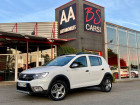 Dacia Sandero occasion Blanc année 2017 boite Manuelle Annonce Dacia Sandero occasion Diesel 1.5 Blue dCi 95ch Stepway à Castelmaurou