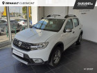 Dacia Sandero occasion Blanc année 2017 boite Manuelle Annonce Dacia Sandero occasion Diesel 1.5 dCi 90ch Stepway à Clermont