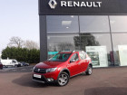 Dacia Sandero occasion Rouge année 2020 boite Manuelle Annonce Dacia Sandero occasion Diesel Blue dCi 95 Stepway à COUTANCES
