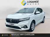 Dacia Sandero occasion année 2022 boite Manuelle Annonce Dacia Sandero occasion Diesel ECO-G 100 - 22 Confort à Viry Chatillon