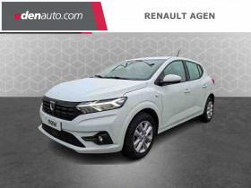 Dacia Sandero occasion 2022 mise en vente &agrave; Agen par le garage RENAULT AGEN - photo n&deg;1