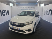 Dacia Sandero occasion année 2023 boite Manuelle Annonce Dacia Sandero occasion GPL ECO-G 100 Essential à MIGNE AUXANCES