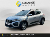 Dacia Sandero occasion année 2021 boite Manuelle Annonce Dacia Sandero occasion Diesel ECO-G 100 Stepway Confort à Viry Chatillon