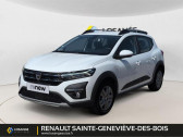 Dacia Sandero occasion année 2021 boite Manuelle Annonce Dacia Sandero occasion Diesel ECO-G 100 Stepway Confort à Sainte-Geneviève-des-Bois