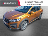 Dacia Sandero occasion année 2021 boite Manuelle Annonce Dacia Sandero occasion Gaz naturel ECO-G 100 Stepway Confort à Toulouse