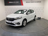 Annonce Dacia Sandero occasion Essence III TCe 90 CVT - 22 Confort 5p  Mont de Marsan