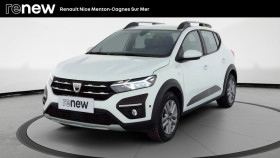 Dacia Sandero occasion 2022 mise en vente à CAGNES SUR MER par le garage RENAULT CAGNES SUR MER - photo n°1