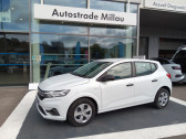 Dacia Sandero occasion année 2022 boite Manuelle Annonce Dacia Sandero occasion GPL Sandero ECO-G 100 - 22B Confort 5p à Millau