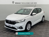 Dacia Sandero occasion année 2022 boite Manuelle Annonce Dacia Sandero occasion Essence Sandero SCe 65 - 22 Confort à Boulogne-sur-Mer