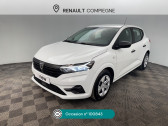 Dacia Sandero occasion année 2022 boite Manuelle Annonce Dacia Sandero occasion Essence Sandero SCe 65 - 22 Essentiel à Compiègne