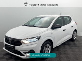 Annonce Dacia Sandero occasion Essence Sandero SCe 65 - 22 Essentiel � Saint-Quentin
