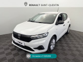 Dacia Sandero occasion année 2022 boite Manuelle Annonce Dacia Sandero occasion Essence Sandero SCe 65 - 22 Essentiel à Saint-Quentin