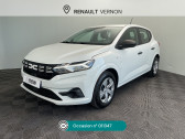 Dacia Sandero occasion année 2023 boite Manuelle Annonce Dacia Sandero occasion Essence Sandero SCe 65 Essential à Saint-Just