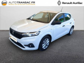 Dacia Sandero occasion année 2021 boite Manuelle Annonce Dacia Sandero occasion Essence Sandero SCe 65 Essentiel 5p à Aurillac